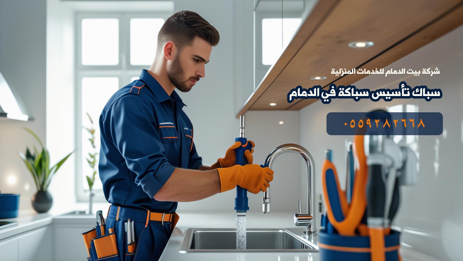 سباك تأسيس سباكة في الدمام